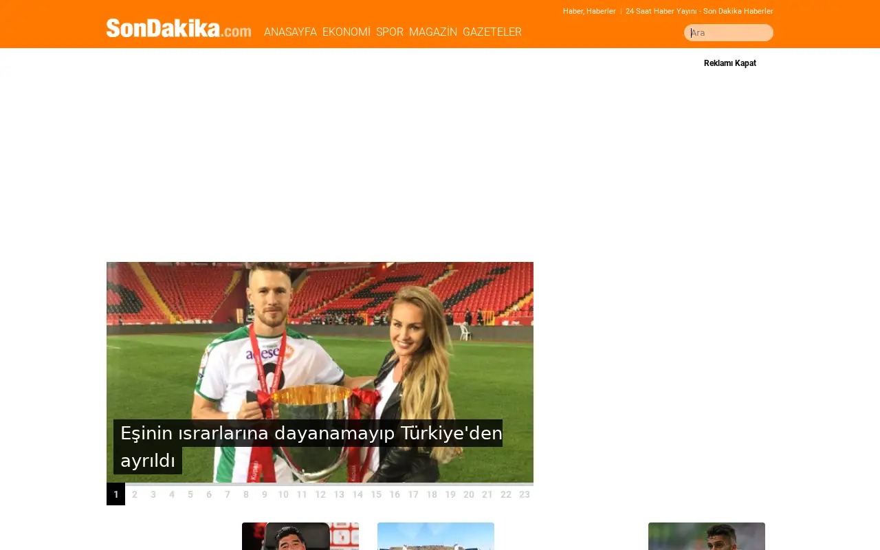 sondakika.com in 2017