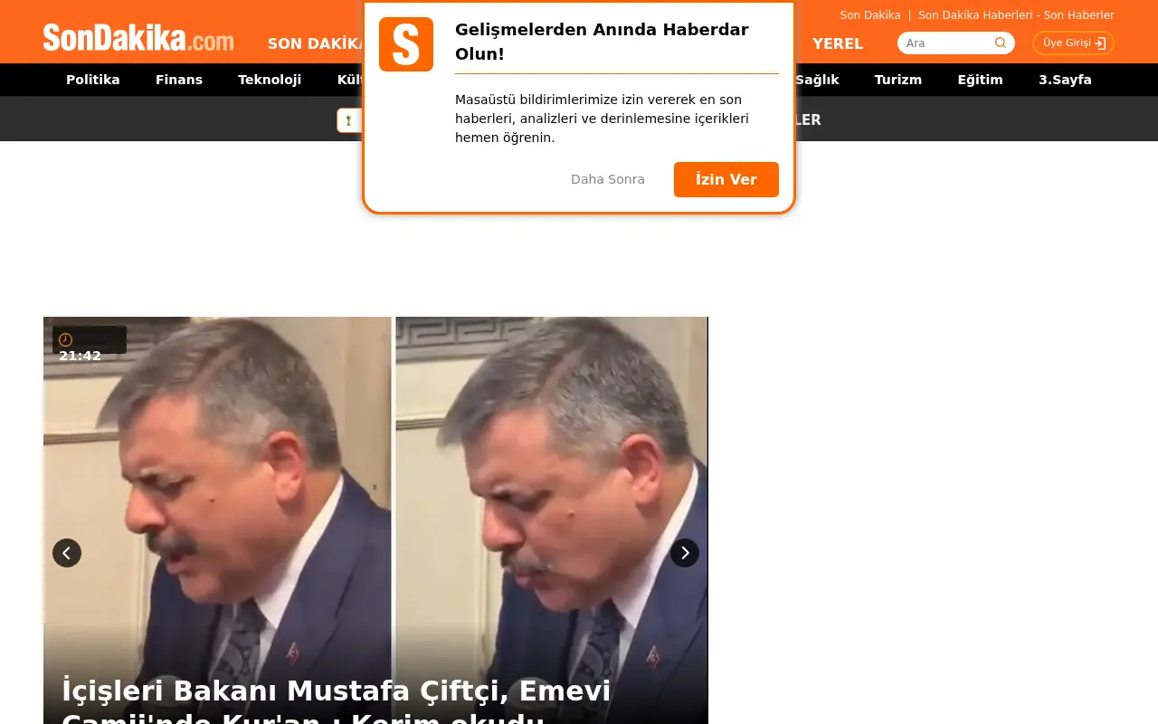 sondakika.com in 2026