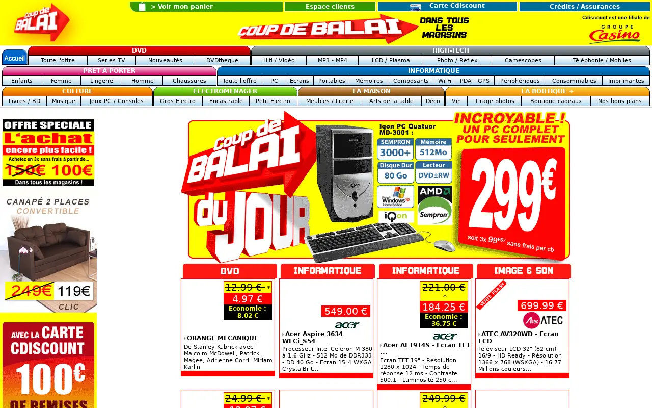 cdiscount.com on June 29, 2006