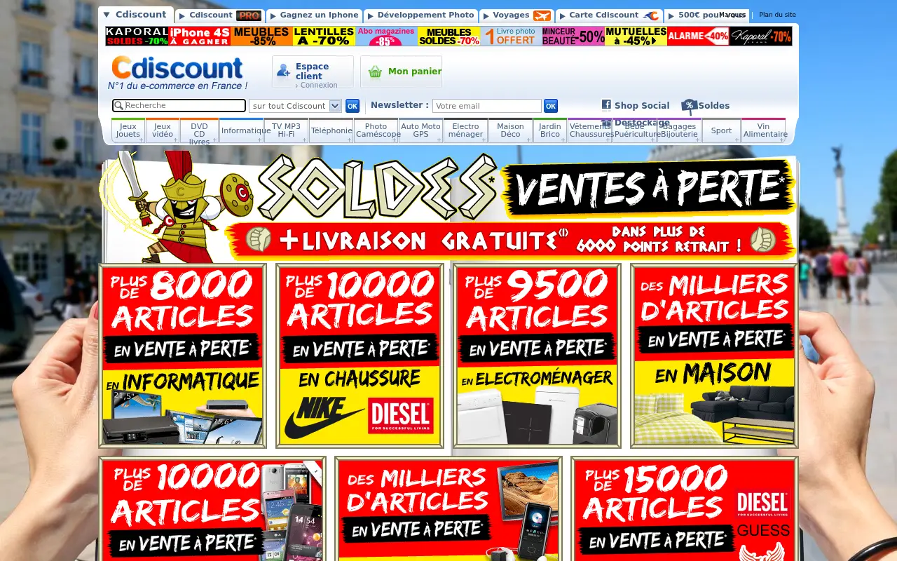 cdiscount.com in 2012