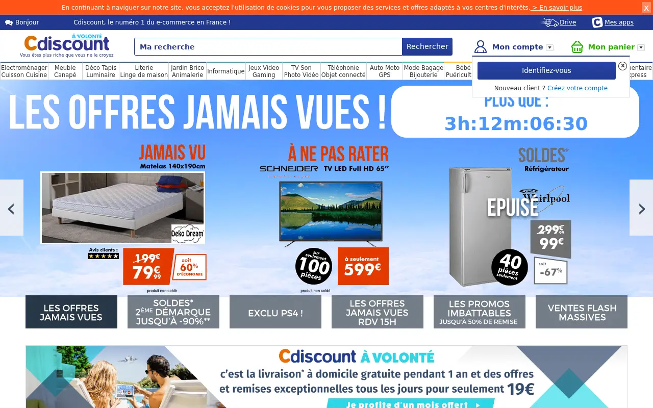 cdiscount.com in 2016