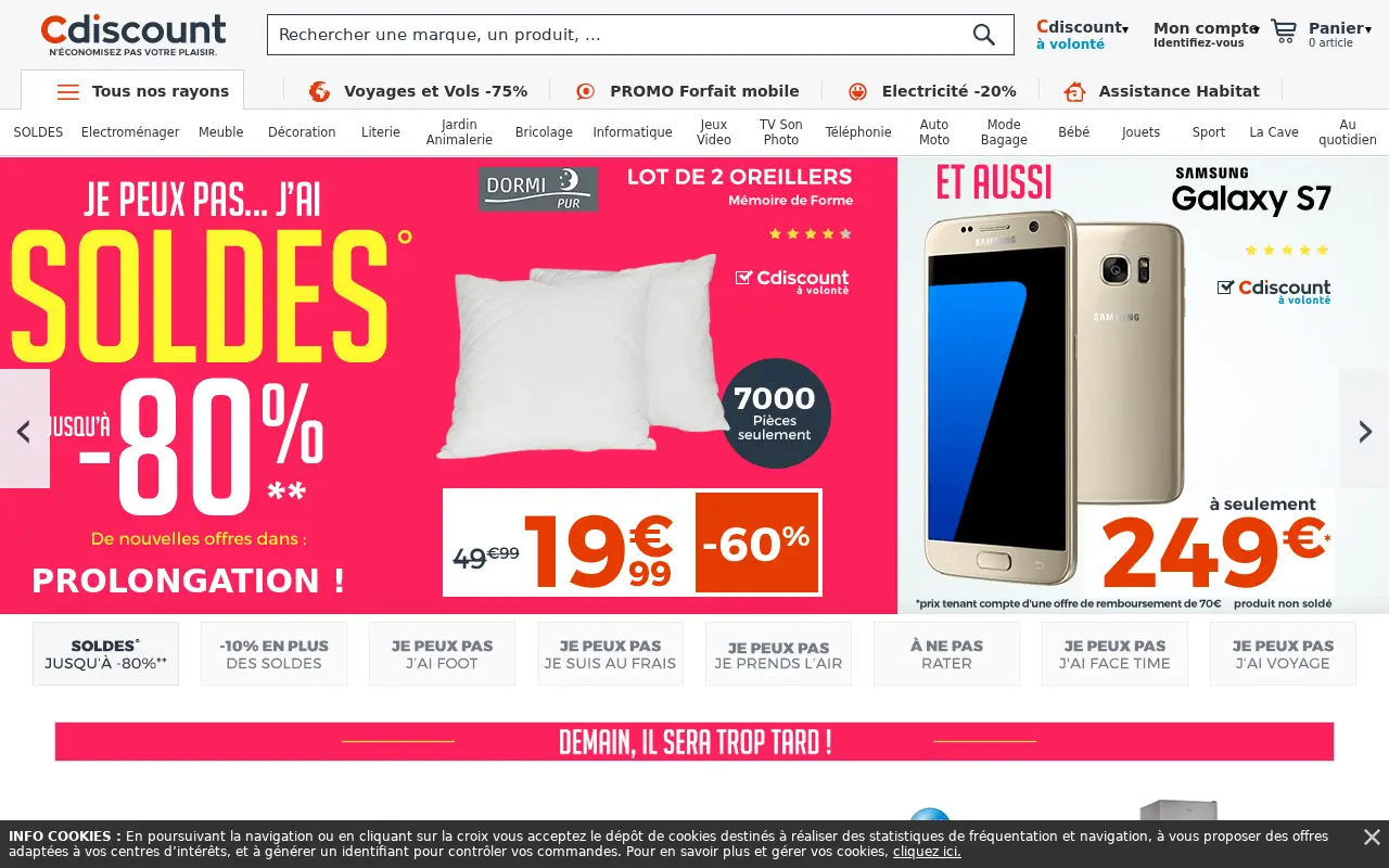 cdiscount.com in 2018