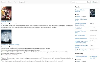 freewebnovel.com in 2017