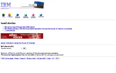 ibm.com in 1996