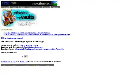 ibm.com in 1997