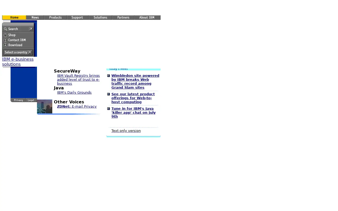 ibm.com on July 8, 1998