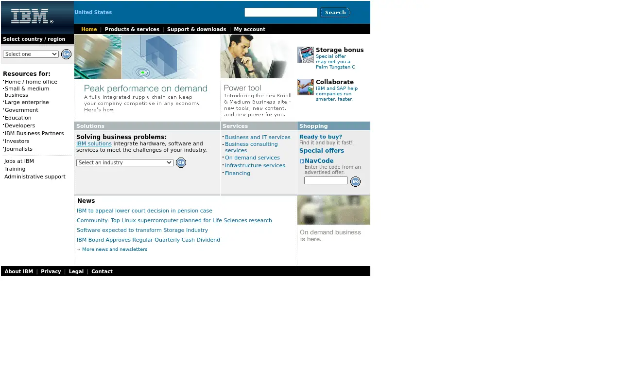 ibm.com on August 1, 2003