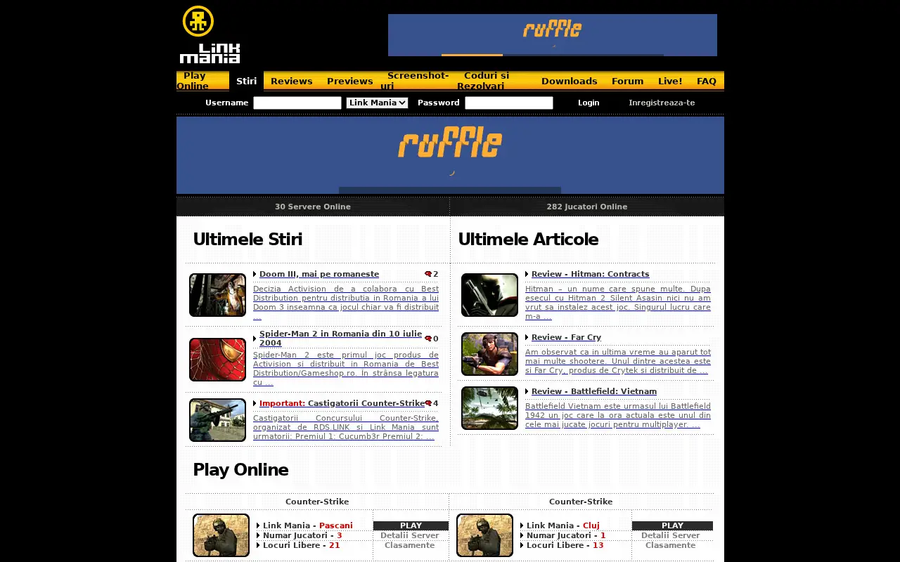 linkmania.ro on June 30, 2004