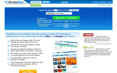 mediafire.com in 2007