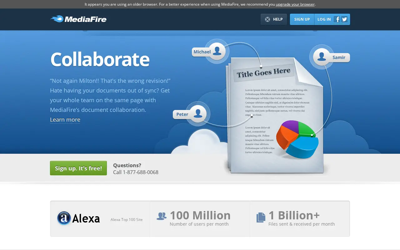 mediafire.com on July 1, 2013