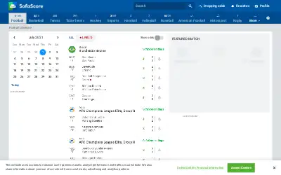sofascore.com in 2021