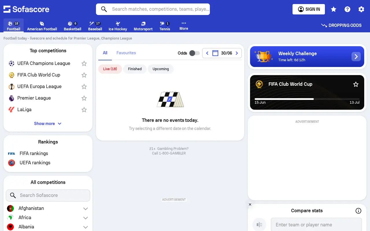 sofascore.com in 2025