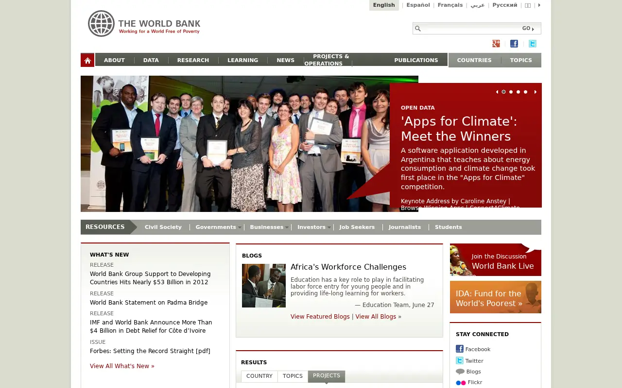 worldbank.org on June 30, 2012