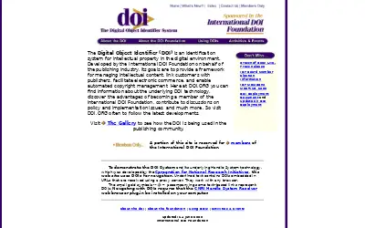 doi.org in 2000