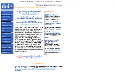 doi.org in 2001
