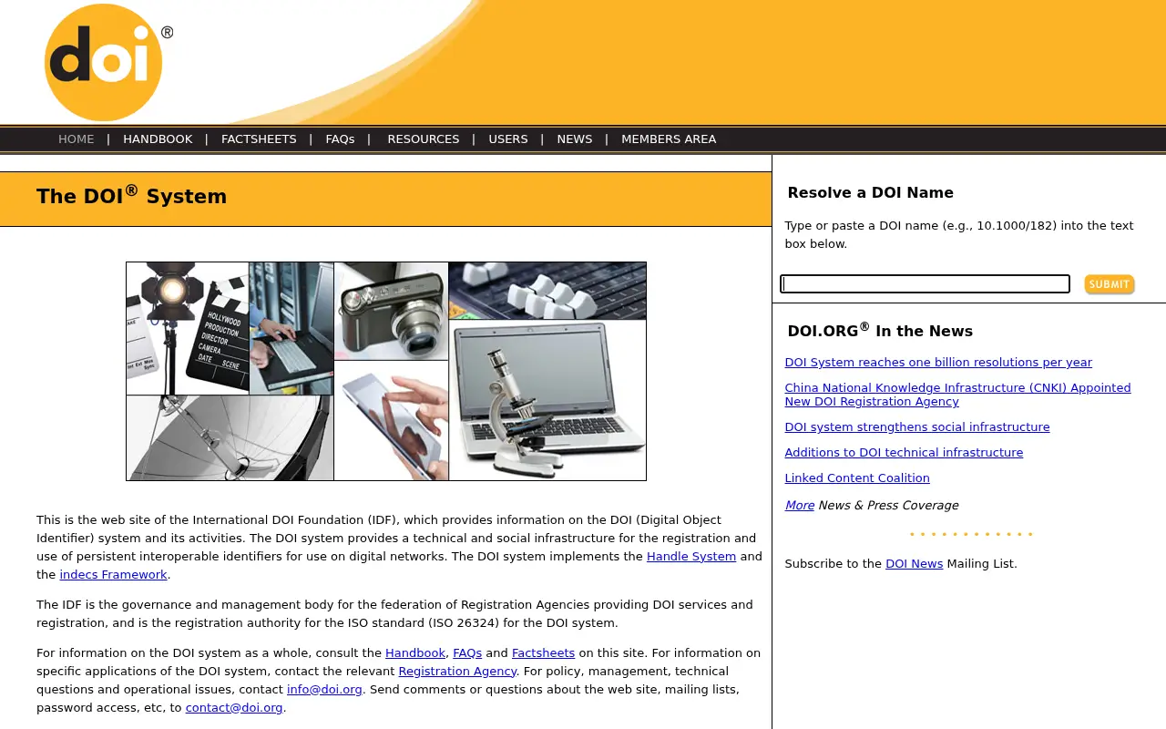 doi.org in 2013
