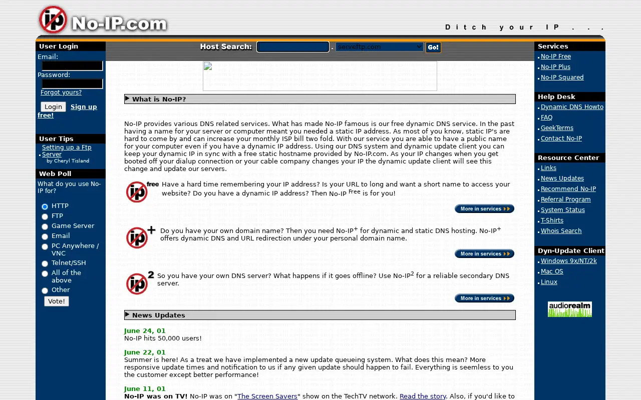 no-ip.com in 2001