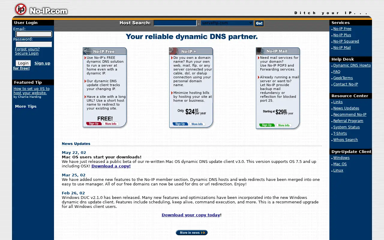 no-ip.com in 2002