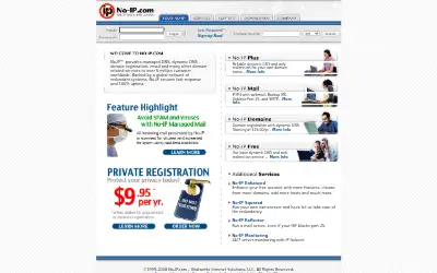 no-ip.com in 2008