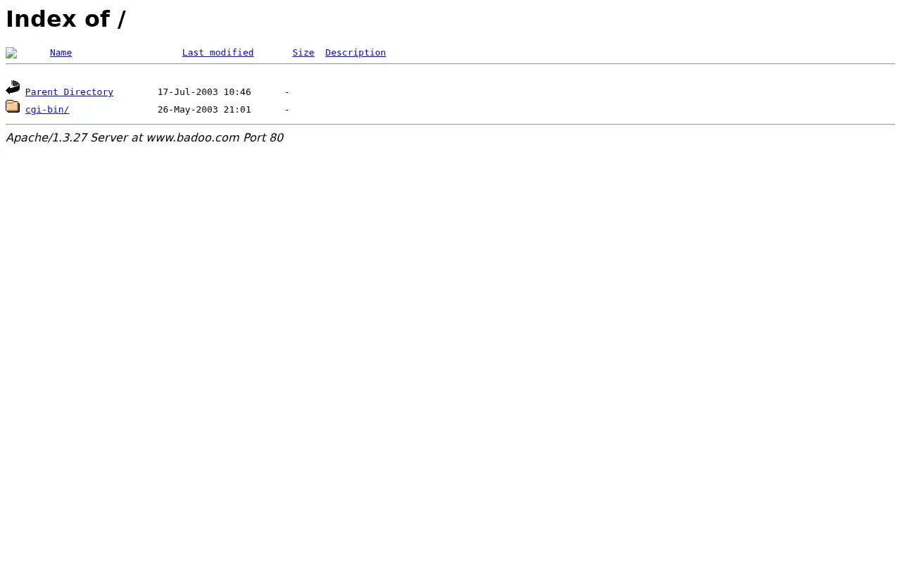 badoo.com in 2003