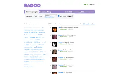 badoo.com in 2006