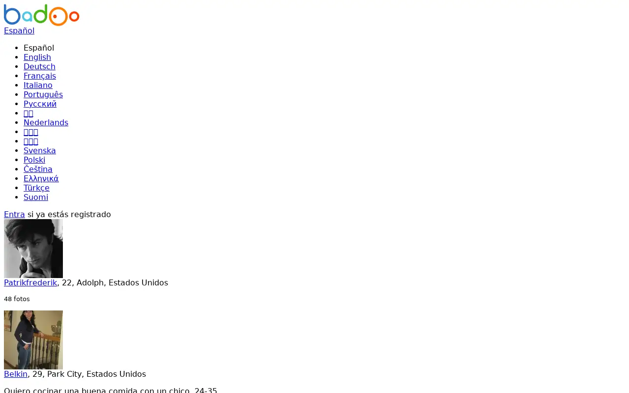 badoo.com in 2010