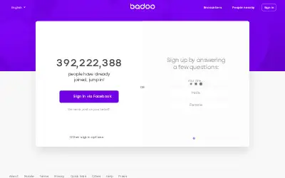 badoo.com in 2018