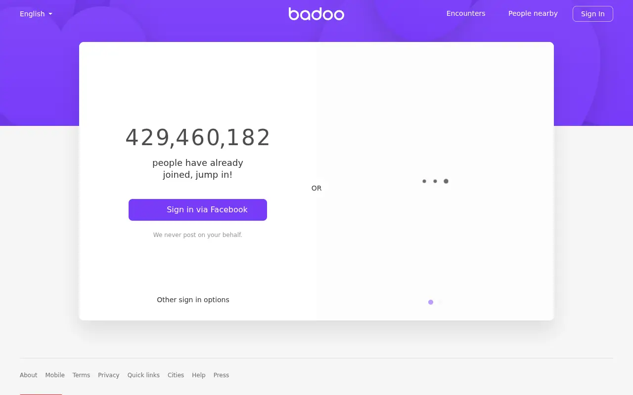 badoo.com on July 1, 2019