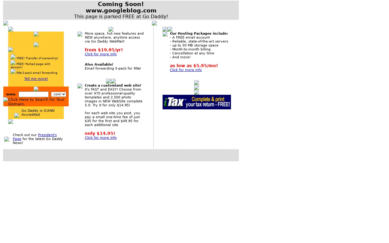 googleblog.com on July 19, 2002