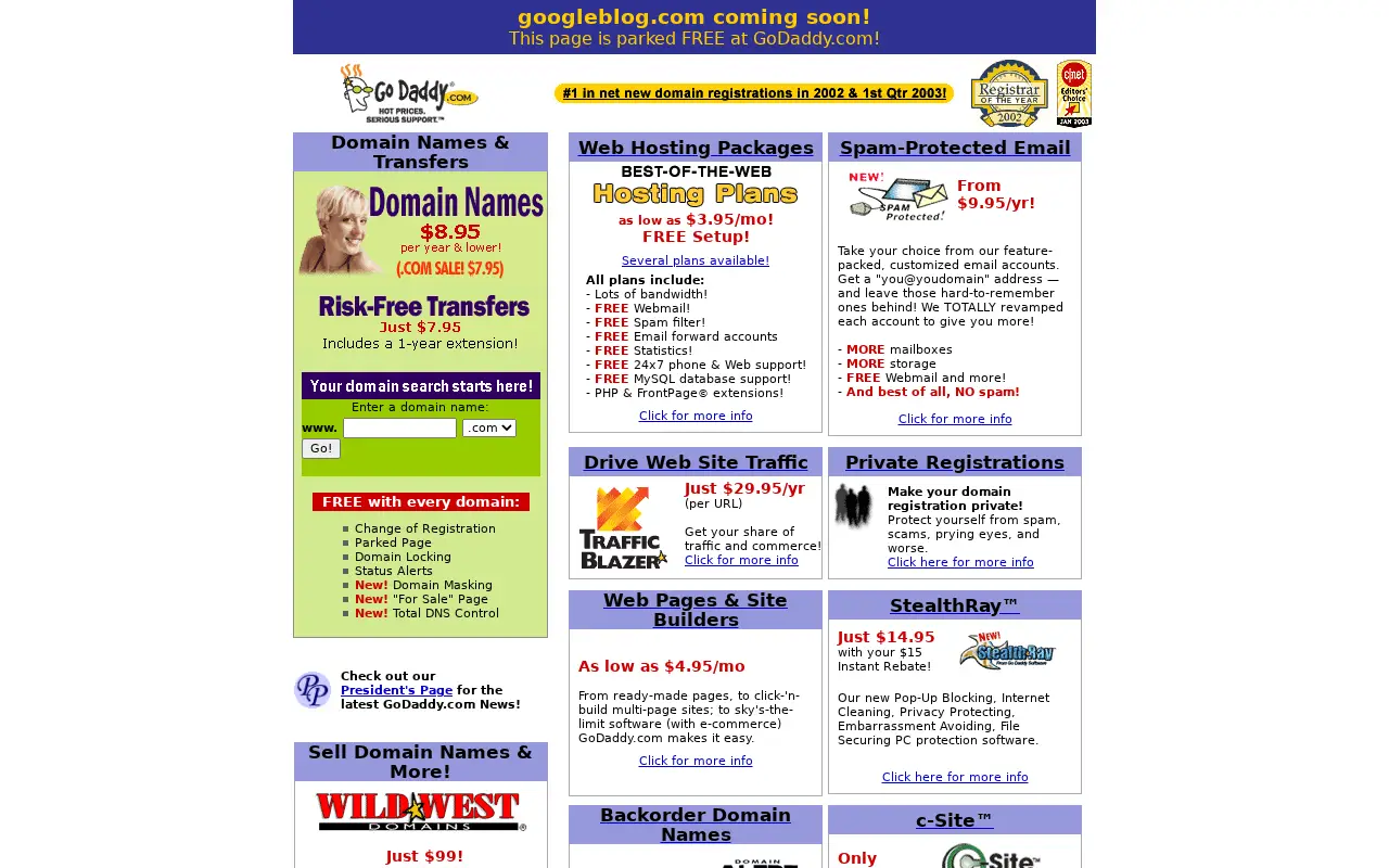 googleblog.com on December 21, 2003