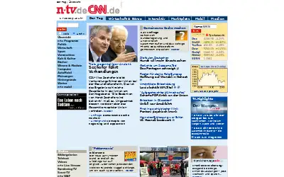 n-tv.de in 2003