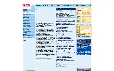 n-tv.de in 2004