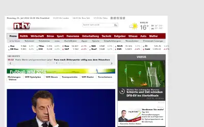 n-tv.de in 2014