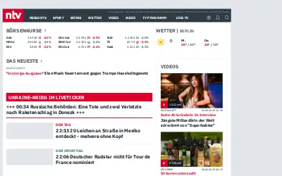 n-tv.de in 2025