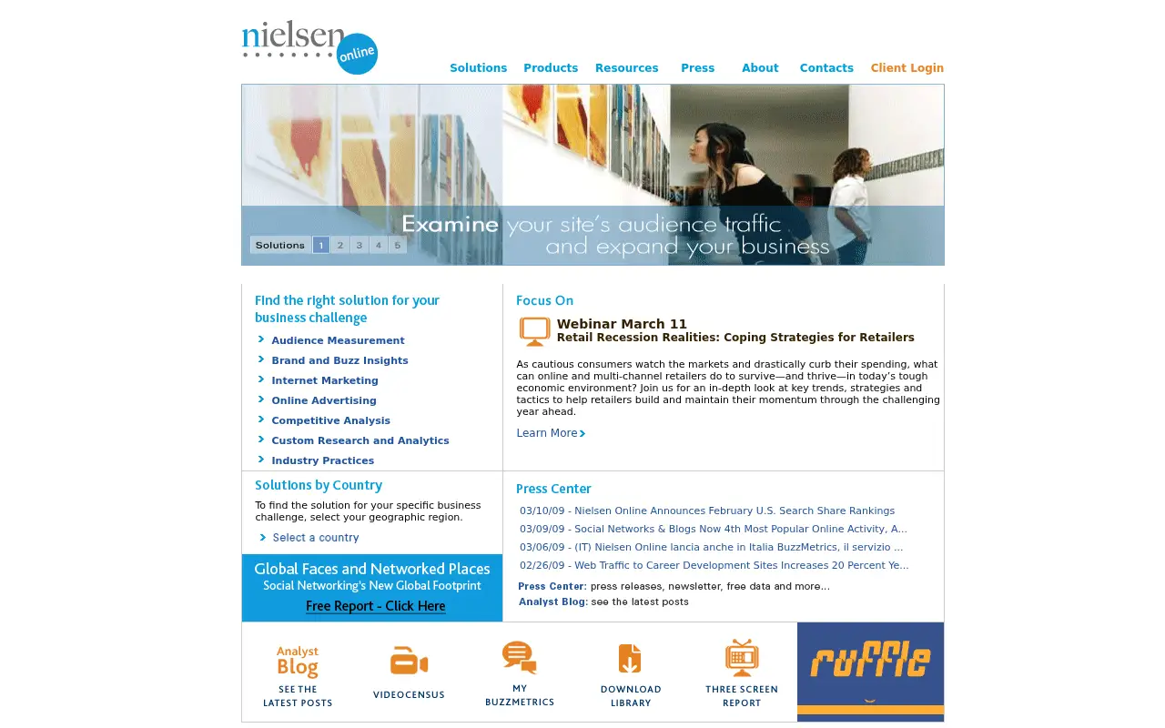 imrworldwide.com in 2009