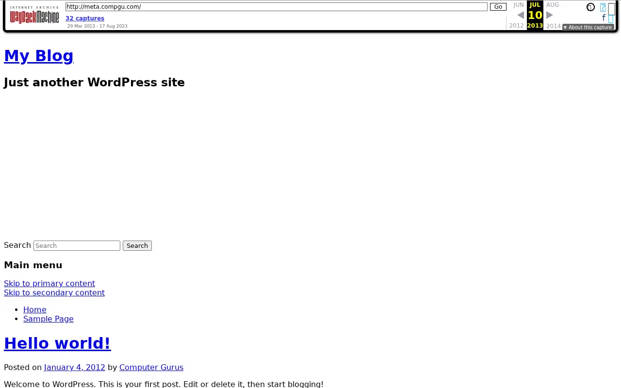meta.com in 2013