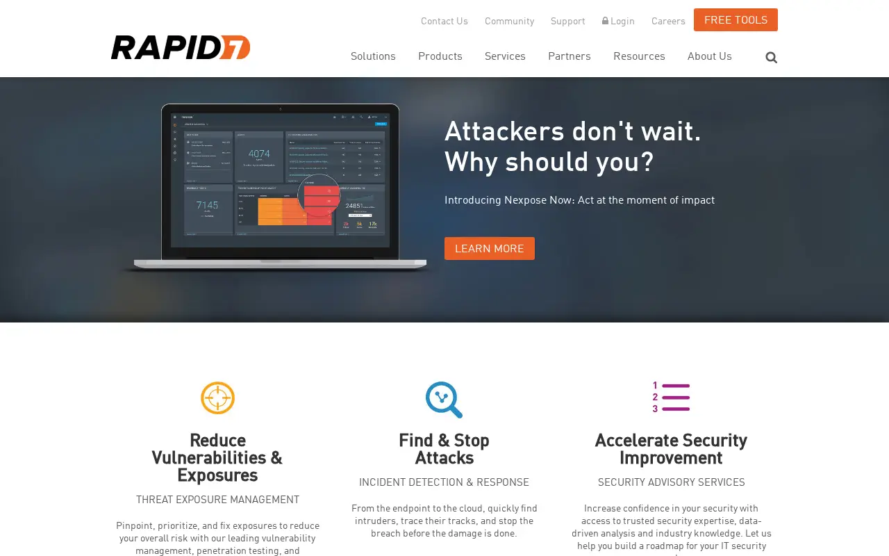 rapid7.com in 2016