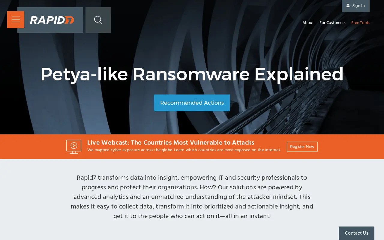 rapid7.com in 2017