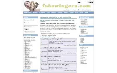 fabswingers.com in 2007