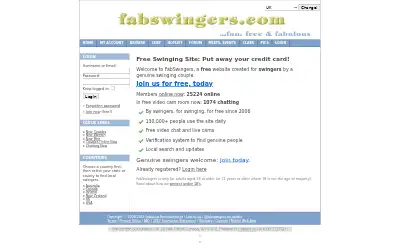 fabswingers.com in 2015