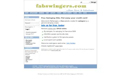 fabswingers.com in 2019