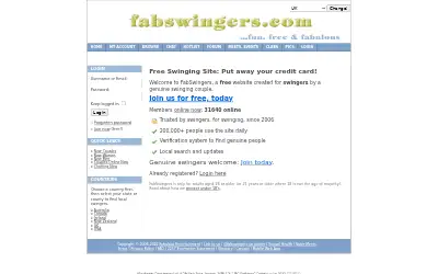 fabswingers.com in 2022