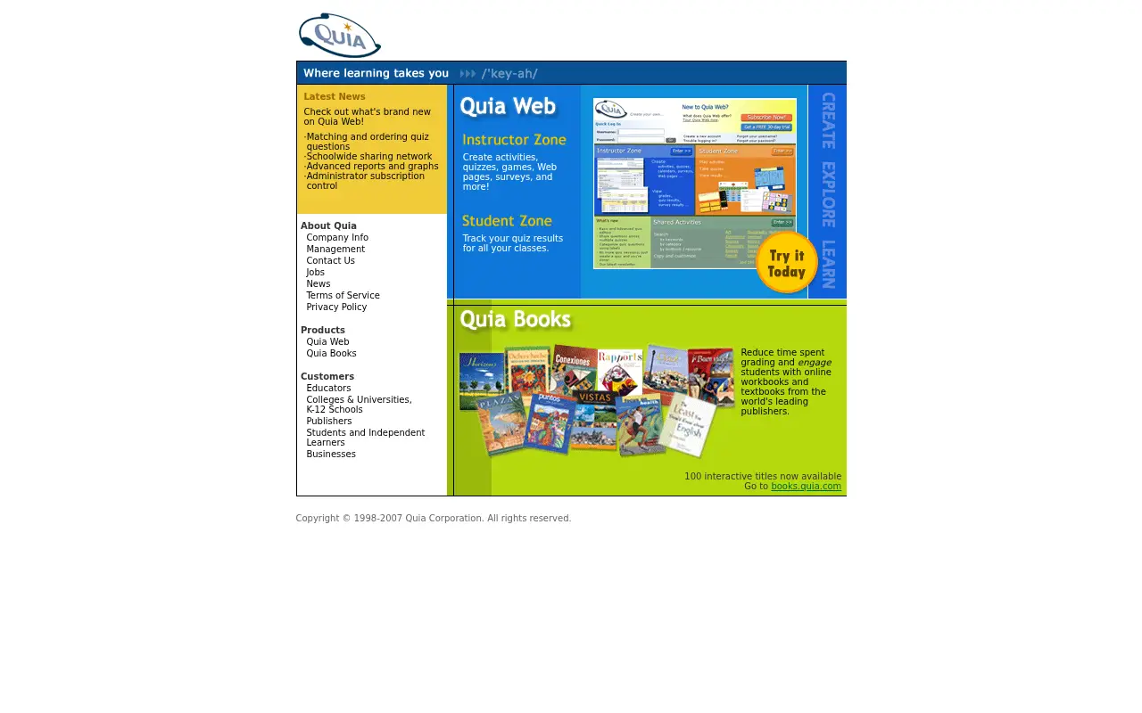 ixl.com in 2007