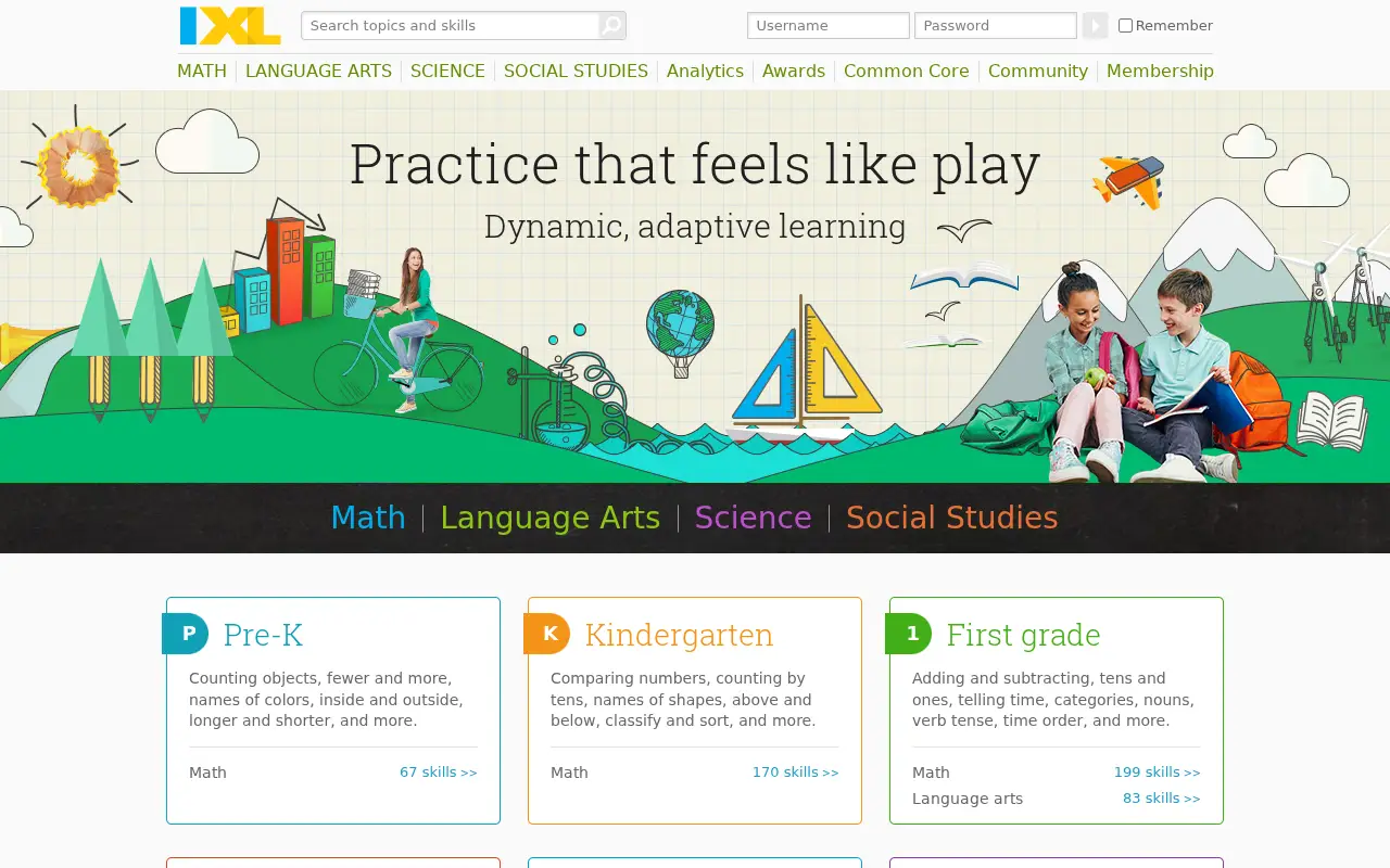 ixl.com in 2016
