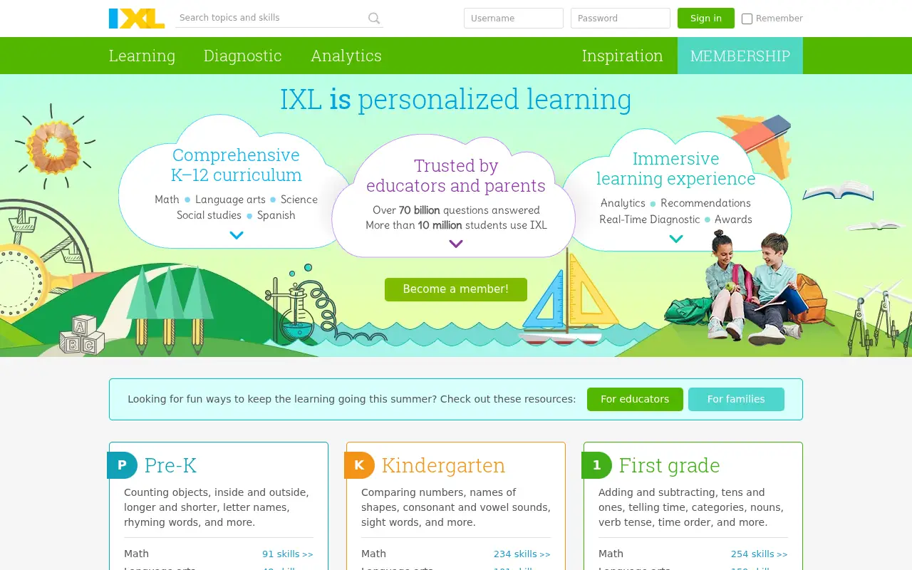 ixl.com in 2020