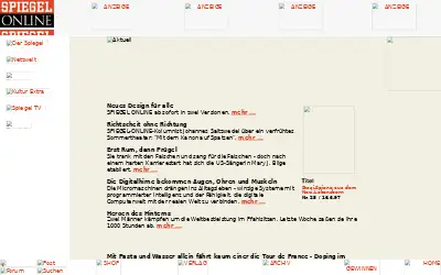spiegel.de in 1997