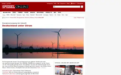 spiegel.de in 2011