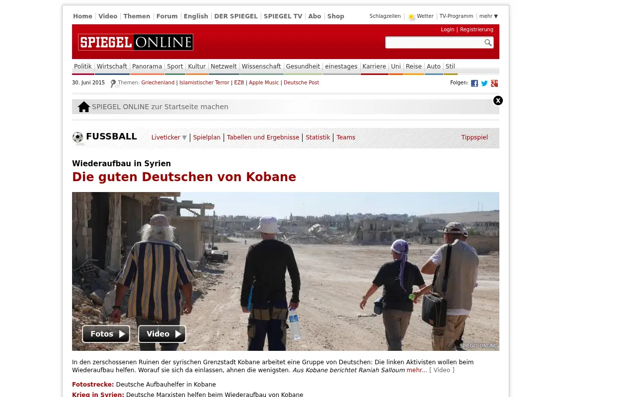 spiegel.de in 2015