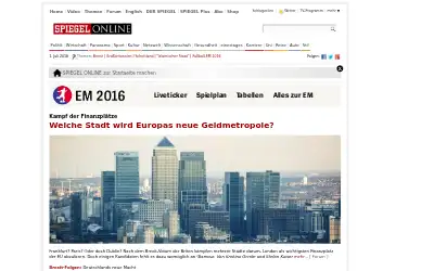 spiegel.de in 2016
