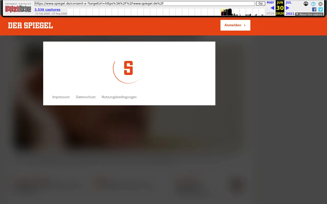 spiegel.de in 2020